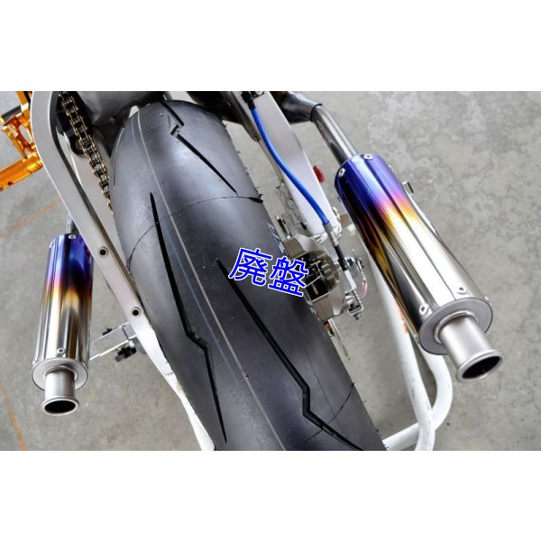 画像10: フルチタンサイレンサー 【 焼色入り 】