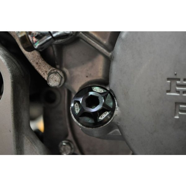 画像13: オイルフィラーキャップ 【ホンダ系】 [BLACK/RED/GOLD］