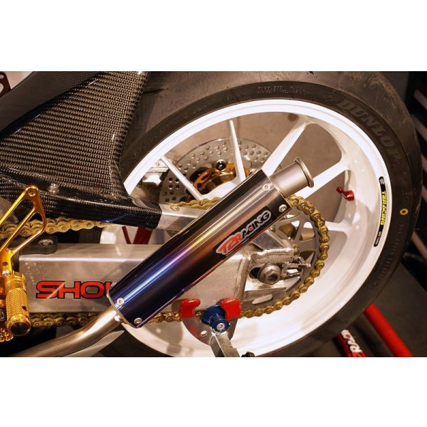 画像6: オリジナル耐熱アルミステッカー 80mm 長方形 サイレンサーステッカー