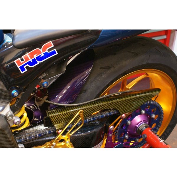 画像10: リアフェンダー [ カーボン ]　MC28用 クリアコートモデル