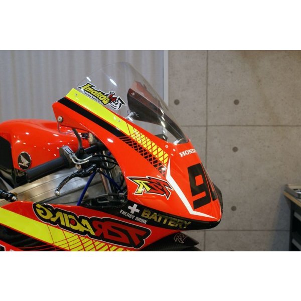 画像10: オリジナル フルカウル TYPE-1 ストリート 【 復刻 ver. 】 FRP製 [ 黒ゲル ] MC18・21・28