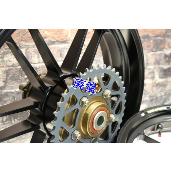 画像4: ADVANTAGE製 EXACT RACING１２ 3.00-17/4.50-17 MC21用 前後マグホイールセット 