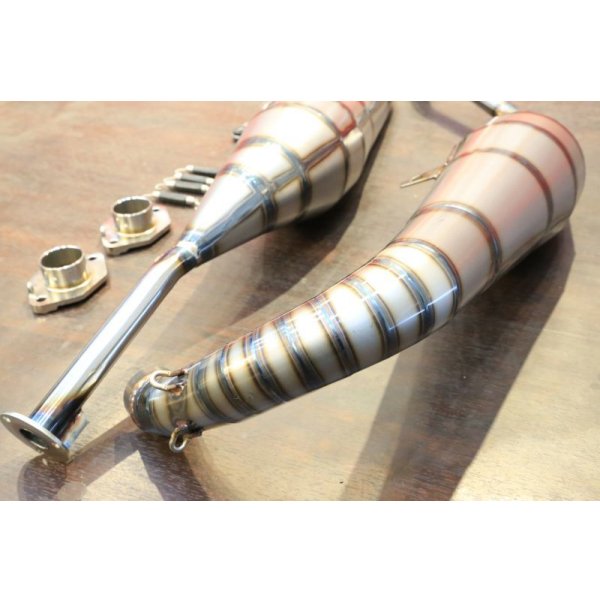 画像16: MC18用 左右出し スチールチャンバーボディー【 RACE 】Type - 2