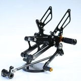Baby Face×T2Racing コラボ バックステップキット MC21 MC28用 【BLACK】