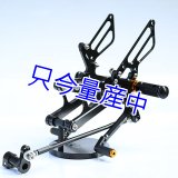 Baby Face×T2Racing コラボ バックステップキット MC21 MC28用 【BLACK】