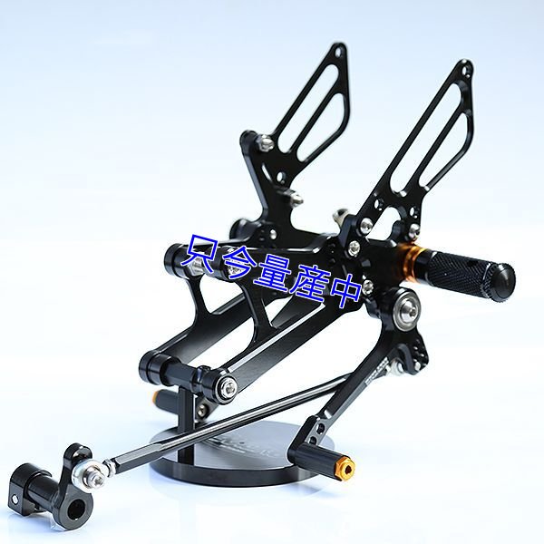 画像1: Baby Face×T2Racing コラボ バックステップキット MC21 MC28用 【BLACK】