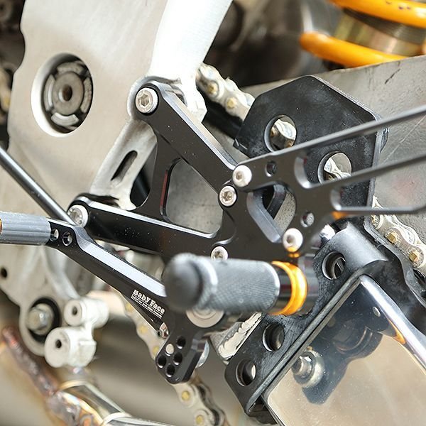 画像11: Baby Face×T2Racing コラボ バックステップキット MC21 MC28用 【BLACK】