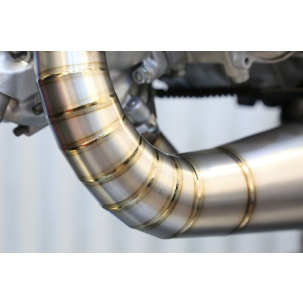 画像10: MC21・28用 左右出し STD チタンチャンバーボディー【 RACE 】