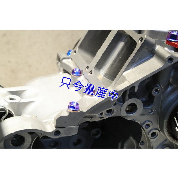 画像11: チタンクランクケースボルトセット 