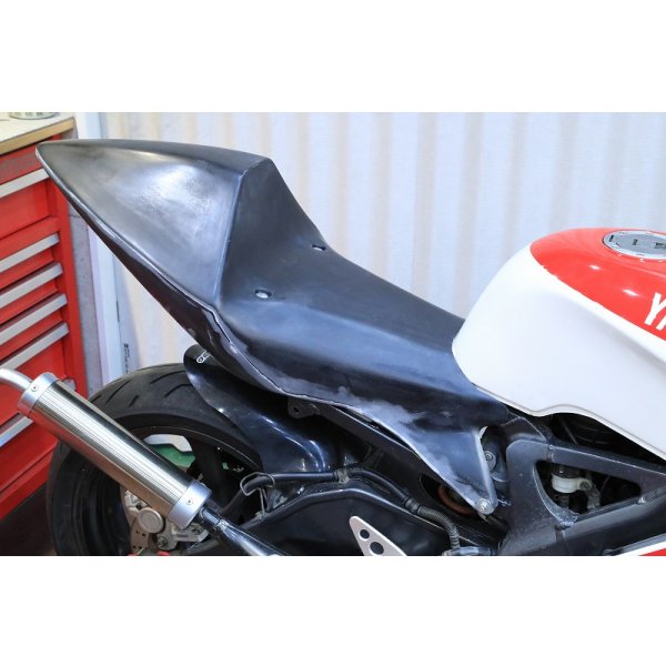 画像7: シートカウル TYPE-3 レースタイプ  [ 黒ゲル ] 【 TZR250R 3XV 】