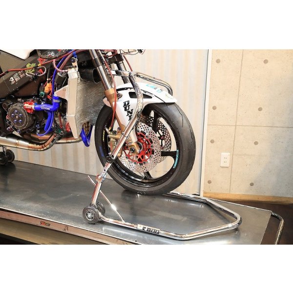 画像3: J-TRIP製 メッキフロントスタンド