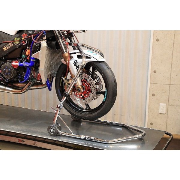 画像4: J-TRIP製 メッキフロントスタンド