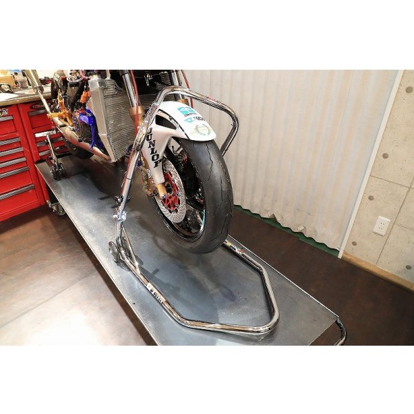 画像5: J-TRIP製 メッキフロントスタンド