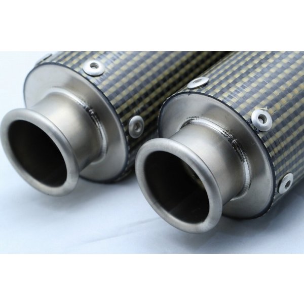 画像4: ★特注品★ファクトリーサイレンサー【 ストレートタイプ 】２本１セット