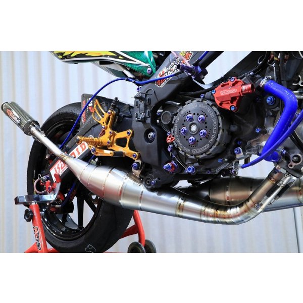 画像4: MC21・28用 左右出し ファクトリーチャンバー【 RACE 】Titanium