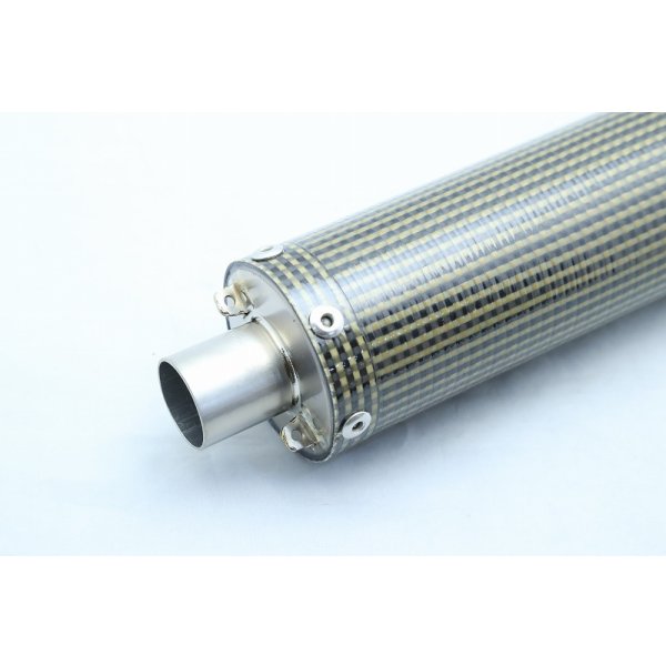 画像3: ケブラーカーボン・チタンサイレンサー【 差し込み 】