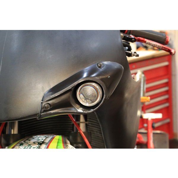 画像11: オリジナル フルカウル TYPE-3 ストリートタイプ  FRP製 [ 黒ゲル ] MC21・28