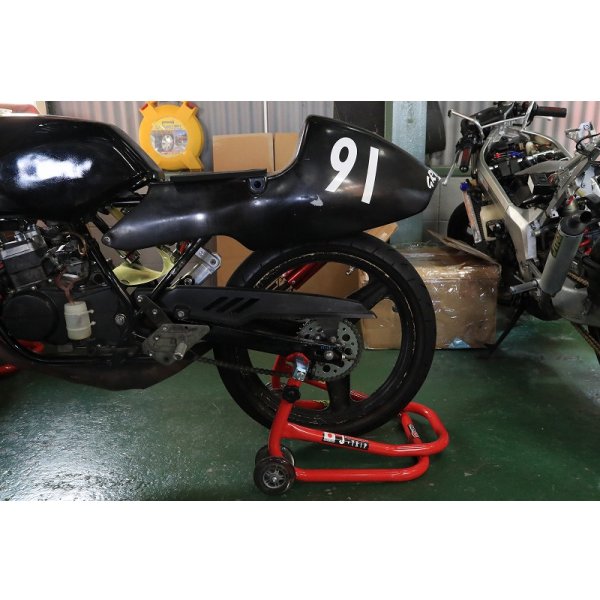 画像6: J-TRIP製 ナローローラースタンド 【 NSR50・NSRmini・NSF100 他 】 リヤメンテナンススタンド 