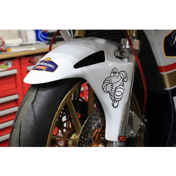 画像14: RSWタイプ　フロントフェンダー　[ 黒ゲル ] 　MC21・28