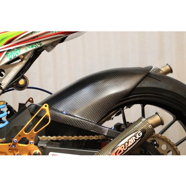 画像7: RSWタイプ　リアフェンダー　[ 黒ゲル ] 　MC21用