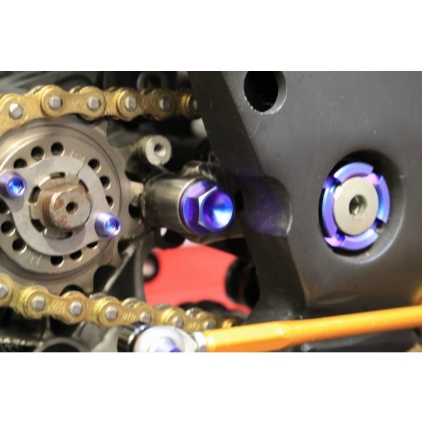 画像7: エンジンストッパーボルト & ワッシャー 【 MC18・21・28 】