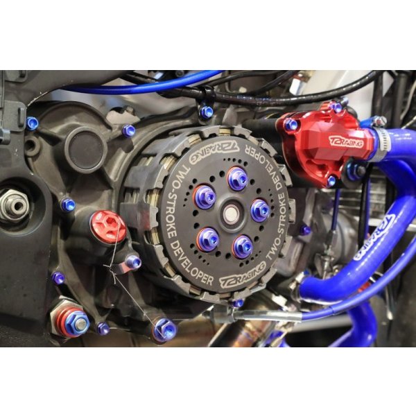 画像16: T2R製 デストラボルトセット 【 乾式エンジン用 】（ T2ウォーターポンプカバー用 ）