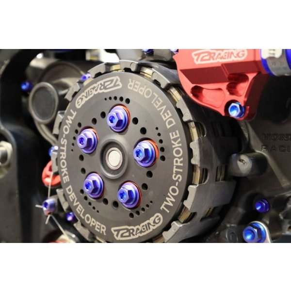 画像18: T2R製 デストラボルトセット 【 乾式エンジン用 】（ T2ウォーターポンプカバー用 ）