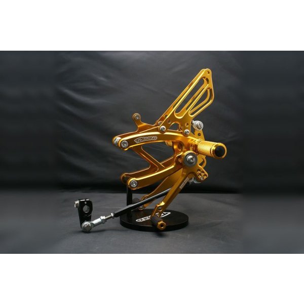 画像1: Baby Face×T2Racing コラボ バックステップキットRS250[NXA]用 【OSAKA GOLD】