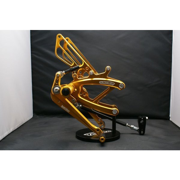 画像3: Baby Face×T2Racing コラボ バックステップキットRS250[NXA]用 【OSAKA GOLD】