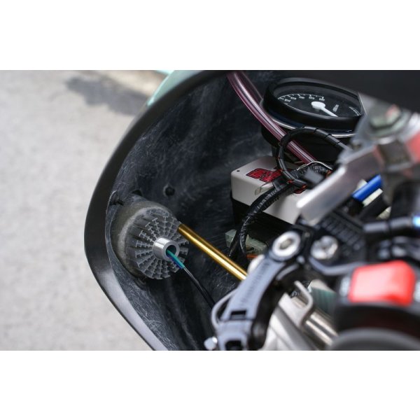 画像12: オリジナル フルカウル TYPE-1 ストリート 【 復刻 ver. 】 FRP製 [ 黒ゲル ] MC18・21・28