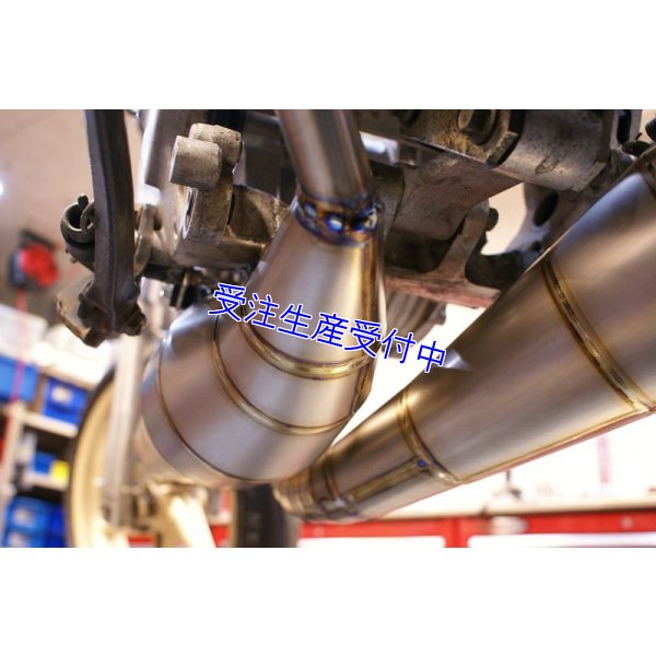 画像11: MC28用 左右出し チタンチャンバーボディー 【 190 TITANIUM 】