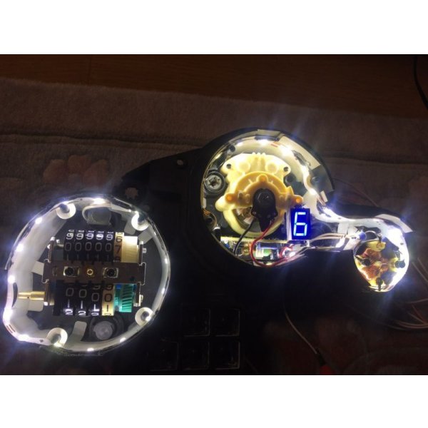 画像6: MC21 蓄光パネル＆シフトインジケーター組み込み オリジナルデザイン制作