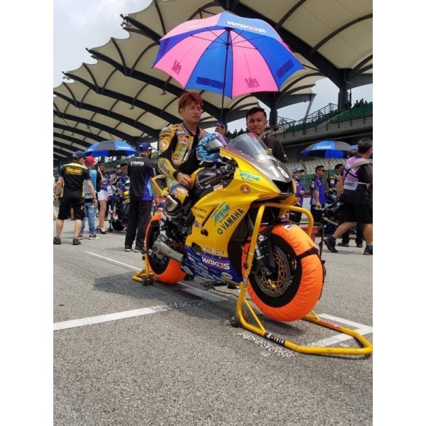 アジアロードレース選手権参戦中 仲村 優佑選手