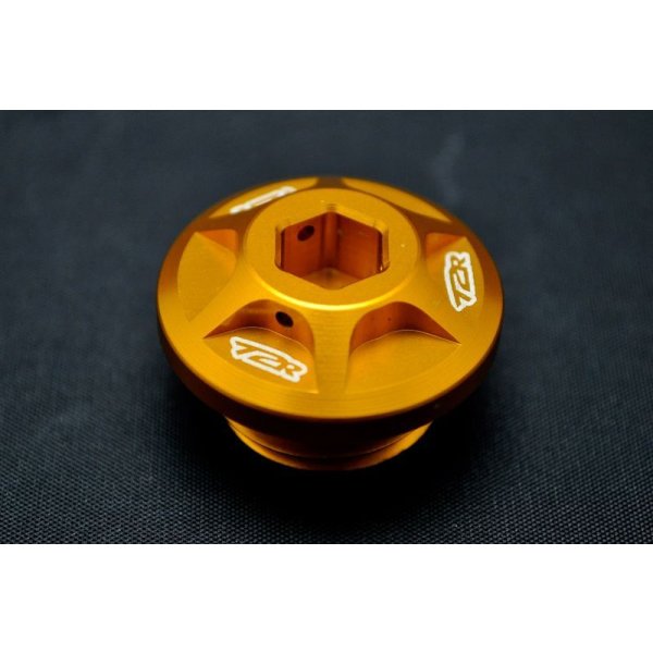 画像8: オイルフィラーキャップ 【ホンダ系】 [BLACK/RED/GOLD］