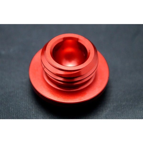 画像4: オイルフィラーキャップ 【ホンダ系】 [BLACK/RED/GOLD］