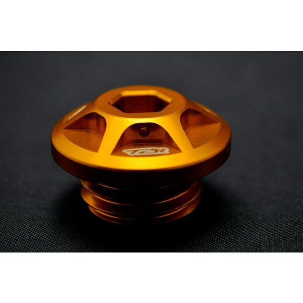 画像9: オイルフィラーキャップ 【ホンダ系】 [BLACK/RED/GOLD］