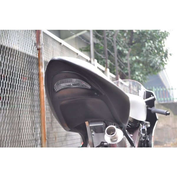 画像14: シートカウル TYPE-3 ストリートタイプ FRP製 [ 黒ゲル ] MC18・21・28