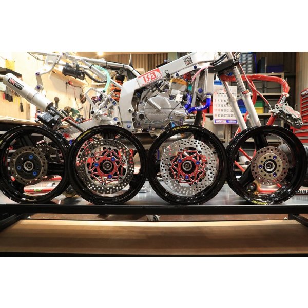 画像9: STM ハイパフォーマンス ホイールベアリング [ Ｆ・Ｒ セット ] 【 NSR50/80 前期 】