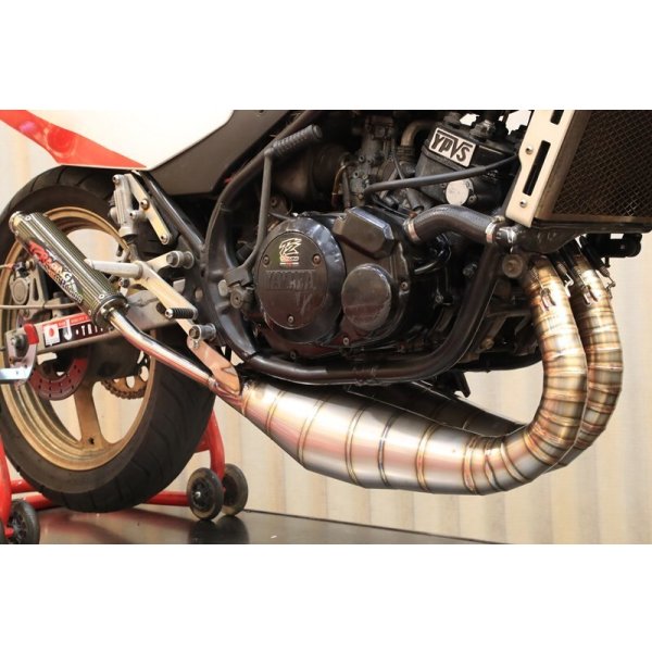 画像4: 大阪SAM-R × T2-R コラボ　RZ250R用 ステンレス 左右出しチャンバー 【 RACE 】