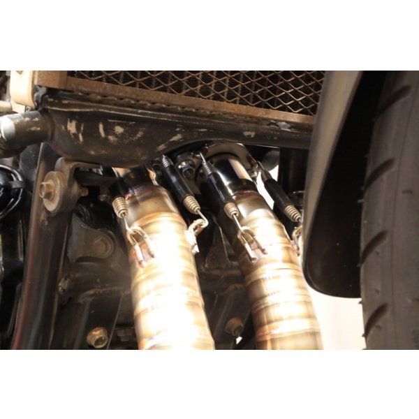 画像13: 大阪SAM-R × T2-R コラボ　RZ250R用 ステンレス 左右出しチャンバー 【 RACE 】