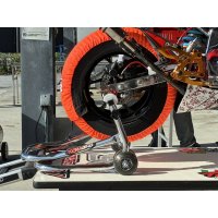 T2Racing製 メッキリアスタンド ＆ スタンドフック SET 【 mini bike 】 