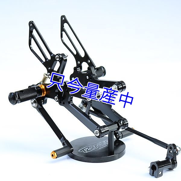 画像2: Baby Face×T2Racing コラボ バックステップキット MC21 MC28用 【BLACK】 (2)
