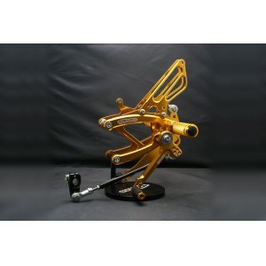 画像: Baby Face×T2Racing コラボ バックステップキットRS250[NXA]用 【OSAKA GOLD】