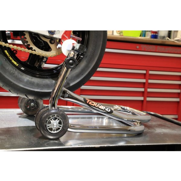 画像2: T2Racing製 メッキリアスタンド 【 mini bike 】  (2)