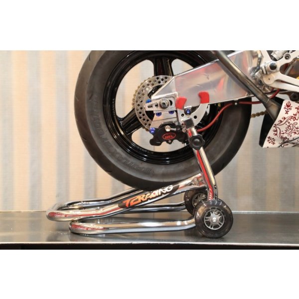 画像1: T2Racing製 メッキリアスタンド 【 mini bike 】  (1)