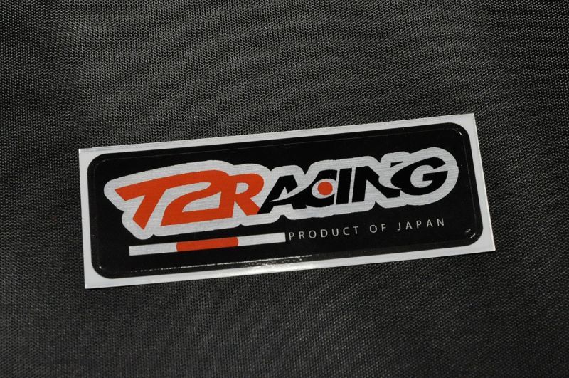 オリジナル耐熱アルミステッカー 80mm 長方形 サイレンサーステッカー - T2Racing ON-LINE SHOP